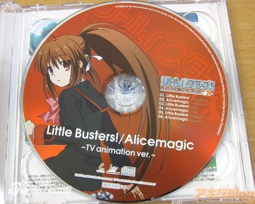 动画《Little Busters!》OPED主题曲CD发售