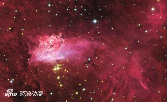 日本网友在8000光年外宇宙发现“圆神”身影